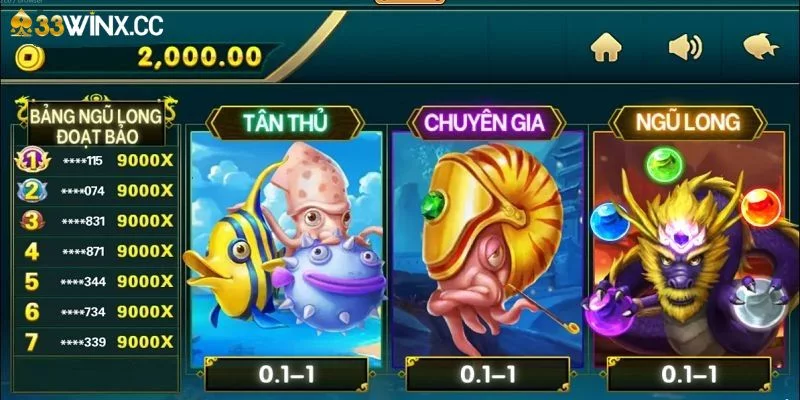 Đa dạng phòng phù hợp với từng đối tượng chơi Đa dạng phòng phù hợp với từng đối tượng chơi