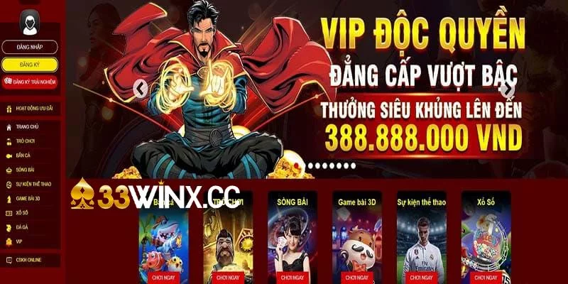 Cập nhật thông tin giới thiệu 33WIN cơ bản