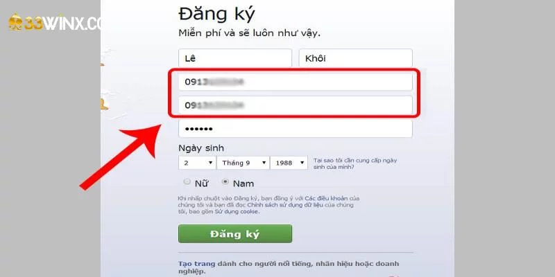 Một số chú ý giúp bạn đăng ký 33win thành công Một số chú ý giúp bạn đăng ký 33win thành công