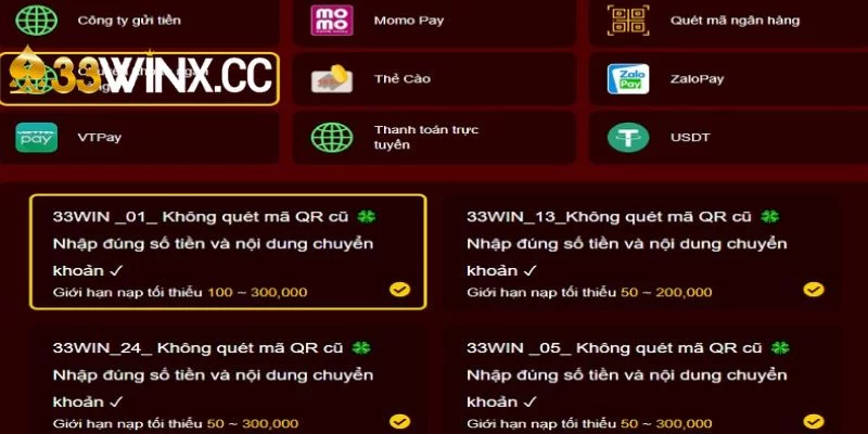 Những nguyên nhân xảy ra tình trạng lỗi nạp tiền 33WIN Những nguyên nhân xảy ra tình trạng lỗi nạp tiền 33WIN