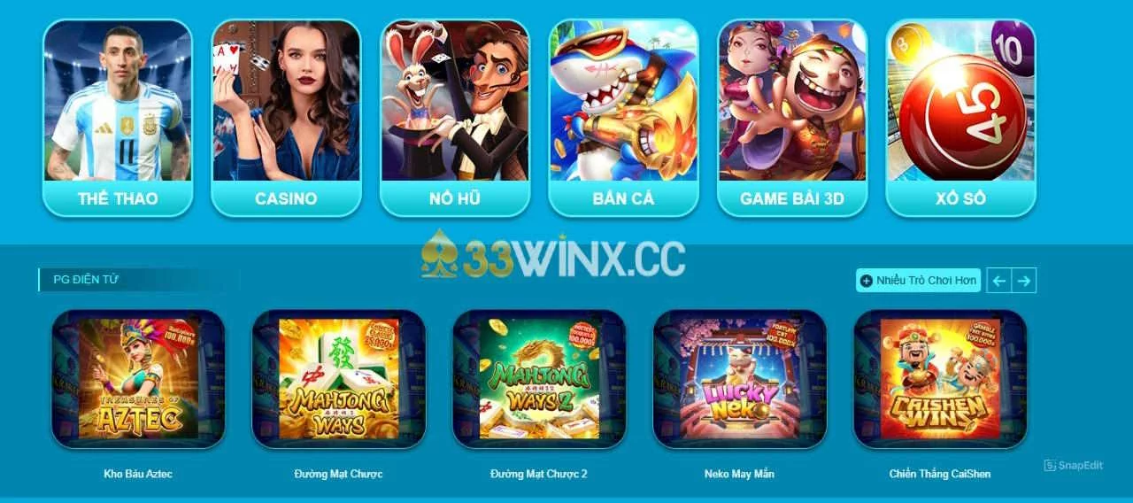 Những trò chơi cực hay tại 33win Những trò chơi cực hay tại 33win